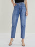 Jean daddy pants délavé - bleu denim - 1