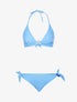 Bikini à détails métalliques - bleu ciel - 3