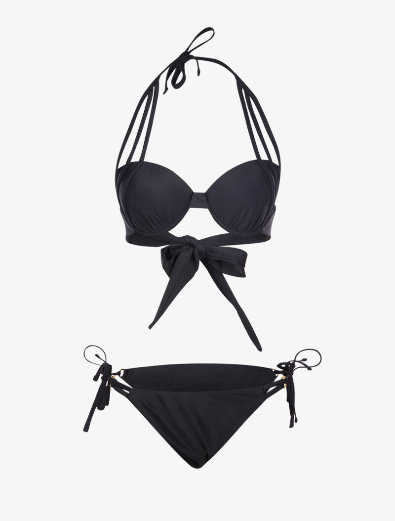 Bikini emboitant arrondi - noir - 3