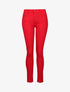 Jean taille haute extra long - rouge - 3