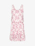Robe dos nu à bretelles croisées - blanc - 3
