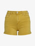 Mini short uni - jaune - 3