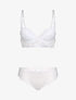 Ensemble en dentelle baroque - blanc - 1