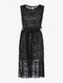 Robe dentelle avec doublure - noir - 3