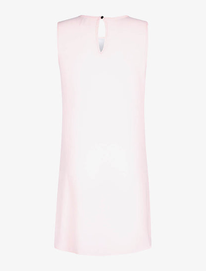 Robe drapés superposés - rose - 2