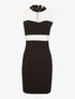 Robe transparence et perles - blanc et noir - 3