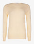Pull bandes maille en relief - jaune - 1