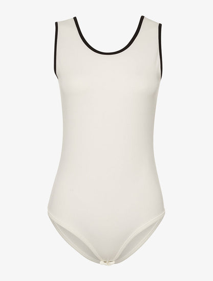 Body à lignes sport - blanc - 4