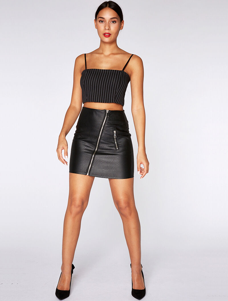 Brassière rayé - noir - 2