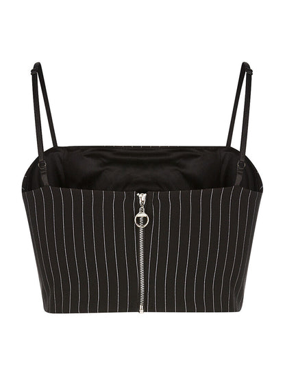 Brassière rayé - noir - 5