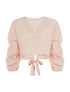 Crop top à pois - rose - 3
