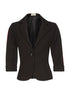 Veste à bras colorées - noir/rouge - 1