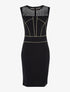 Robe buste ajouré - noir - 2