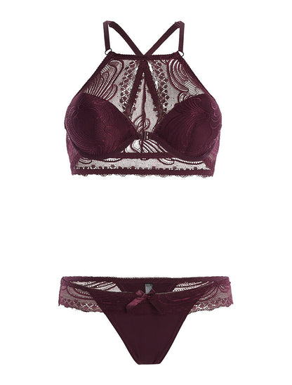 Ensemble SG dos nageur et string - violet - 1