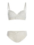 Ensemble SG et culotte à lignes - blanc - 3