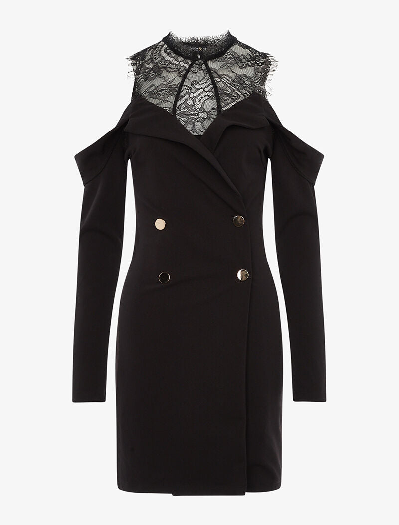 Robe boutonnée trompe l&