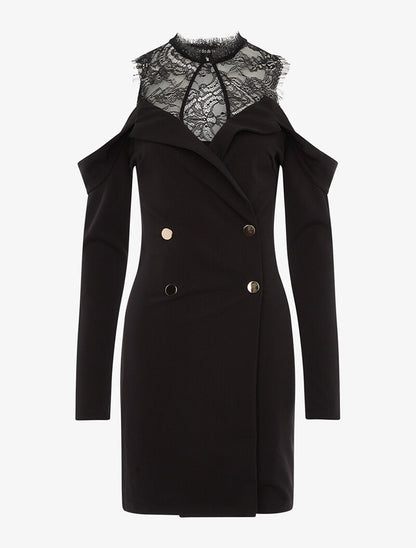 Robe boutonnée trompe l&
