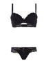 Ensemble SG et string à dentelle - noir - 3