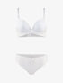 Ensemble en dentelle graphique - Blanc - 3