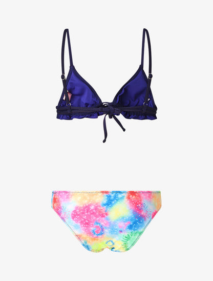 Bikini dépareillé tie and dye - Marine - 2