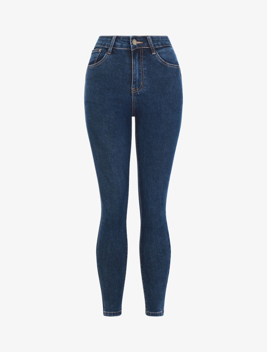 Jean push up coupe slim - Bleu - 4