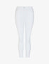 Jean skinny uni taille haute - Blanc - 1