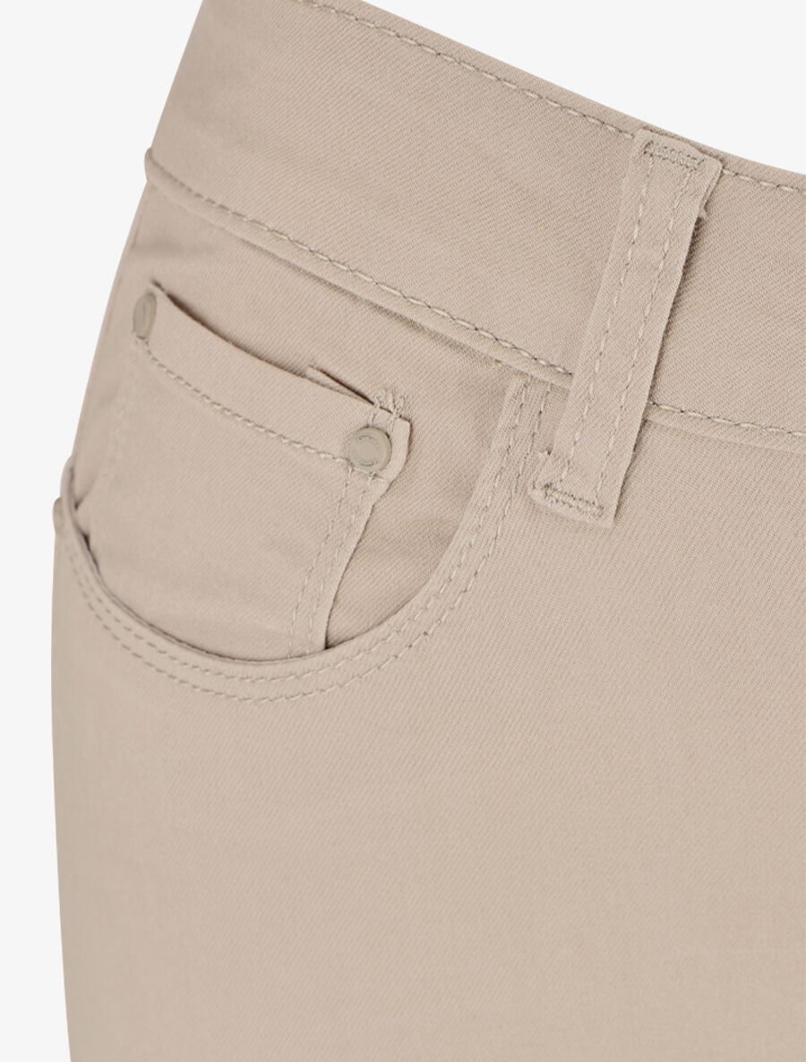 Jean uni coupe slim - Beige - 3