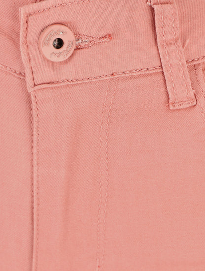 Jean uni coupe slim - Rose - 3