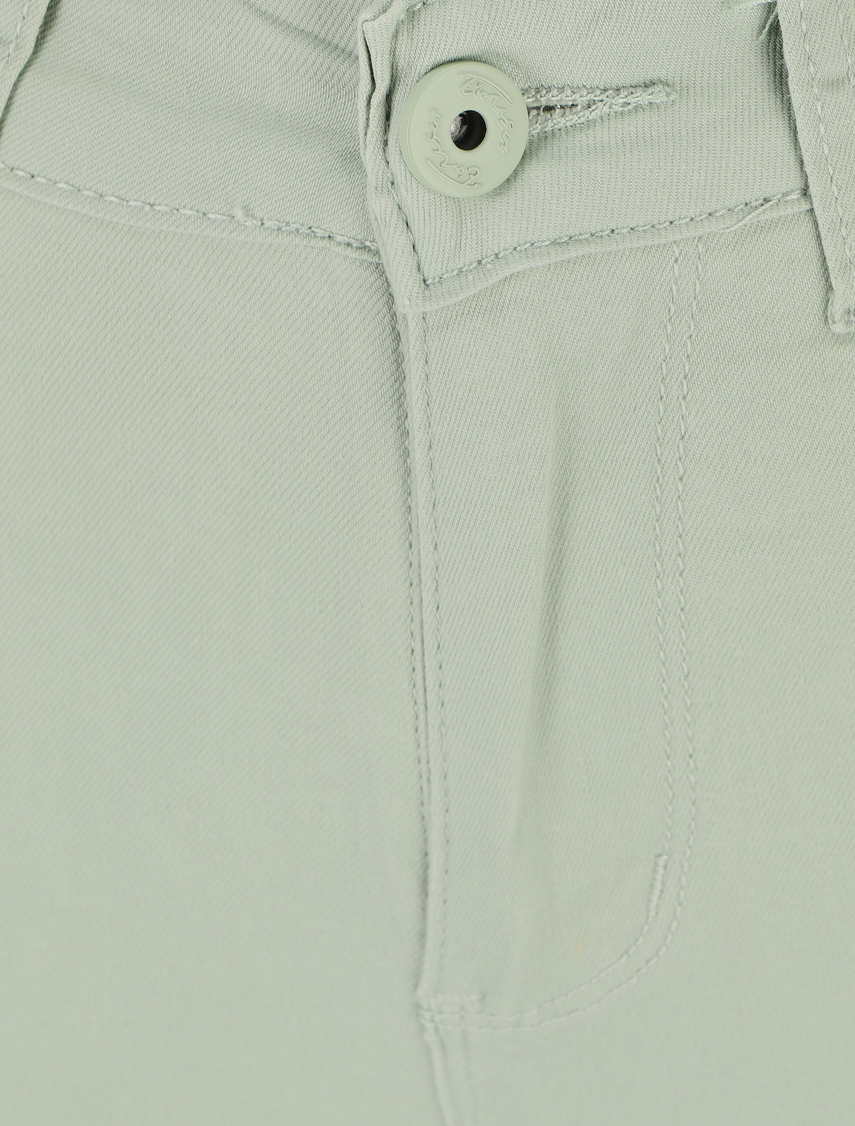 Jean uni coupe slim - Vert d&