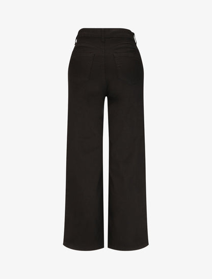Jean large coupe droite - Noir - 2