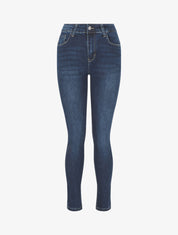 Jean standard effet push up coupe slim - Bleu - 1