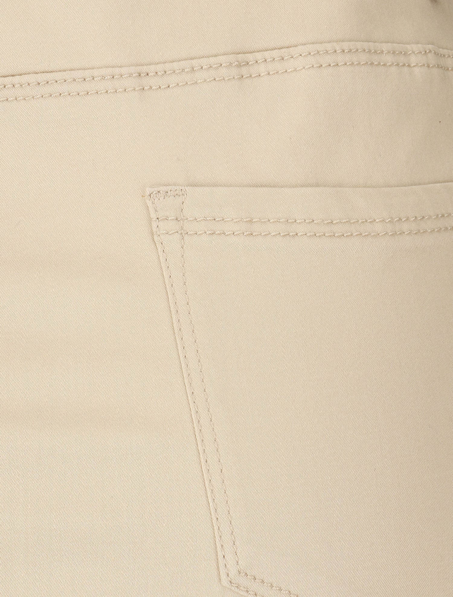 Jupe unie droite classique - Beige - 3