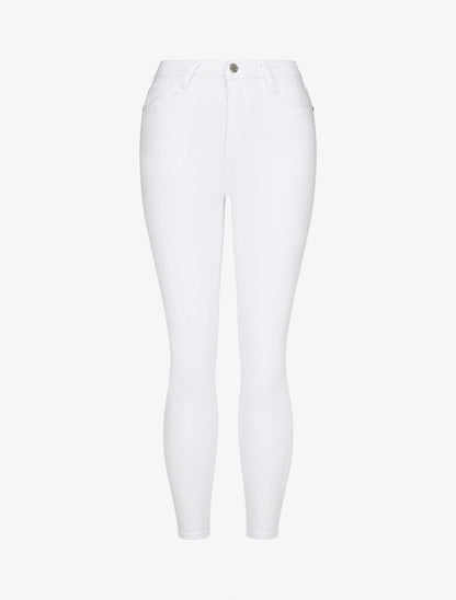 Jean classique coupe skinny - Blanc - 5