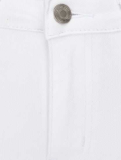 Jean classique coupe skinny - Blanc - 3
