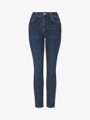 Jean push up classique coupe slim - Bleu - 1