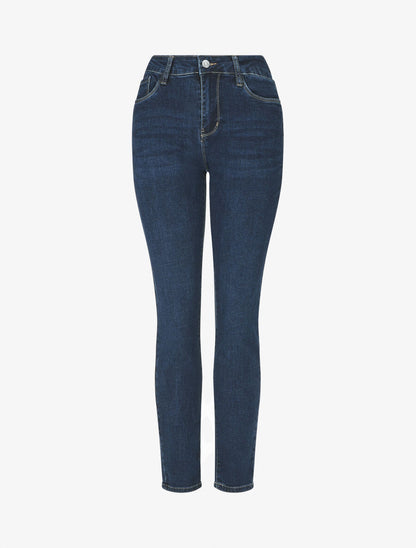 Jean push up classique coupe slim - Bleu - 1