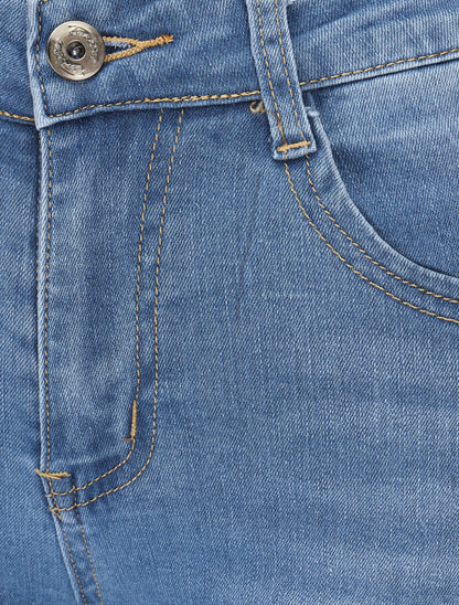 Jean skinny stretch taille standard - Denim clair - 3