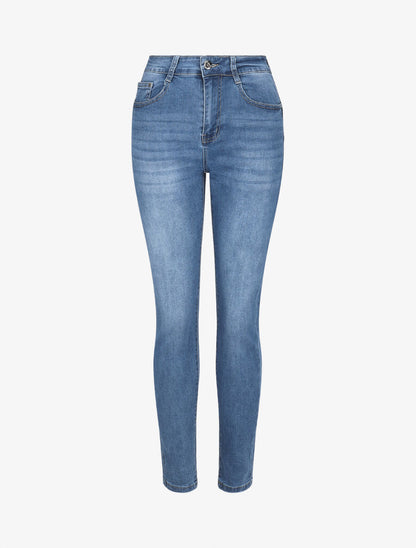 Jean classique push up coupe skinny - Bleu - 4
