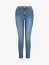 Jean grande taille coupe slim taille standard - Bleu - 1