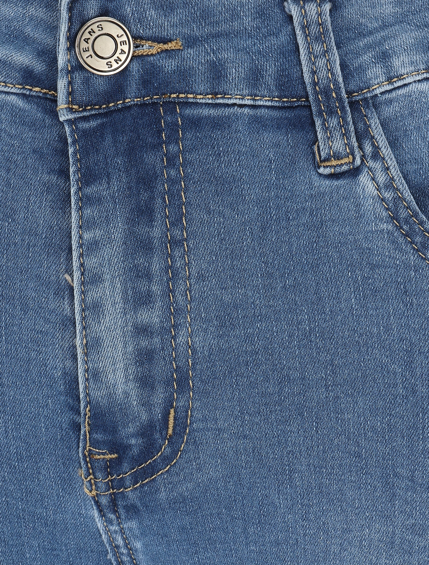 Jean grande taille coupe slim taille standard - Bleu - 3
