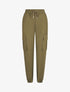 Pantalon cargo taille haute - Kaki - 4