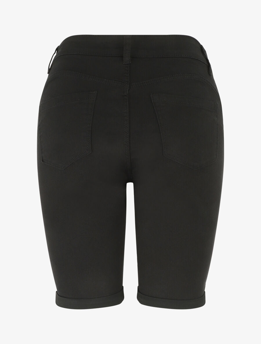 Bermuda push up uni - Noir - 2