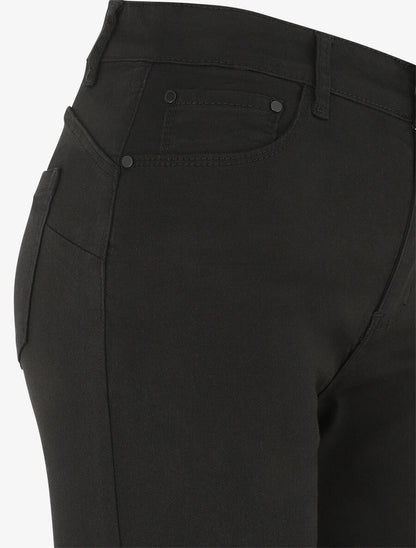 Bermuda push up uni - Noir - 3