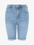 Bermuda en jean coupe slim - Bleu - 1