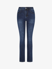 Jean push up classique coupe slim - Bleu brut - 1