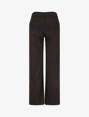 Jean droit push up taille haute - Noir - 2