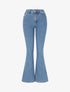 Jean push up coupe flare - Bleu - 4