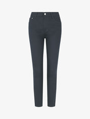 Jean skinny grande taille effet push up - Marine - 1