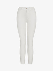 Jean uni standard coupe slim - Crème - 1