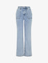 Jean à 4 poches coupe droite - Bleu - 1